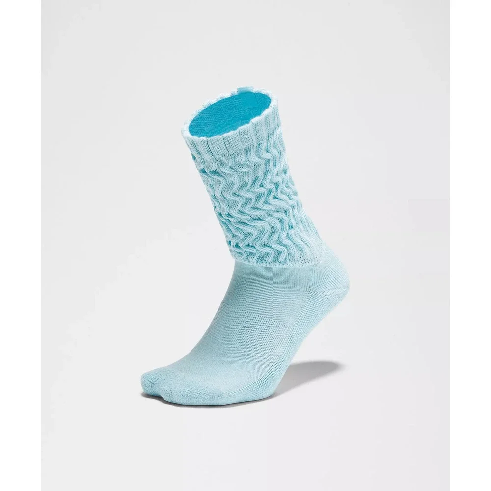 Lululemon-Unisex Slouch Socks-Foam Cloud